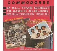 COMMODORES - Hot on the tracks / In the pocket 2 LPs on 1 CD