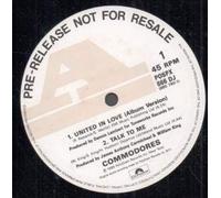Commodores - UNITED IN LOVE 12 INCH (12" SINGLE) UK POLYDOR 1986 (Katalog-Nummer: POSPX866DJ)