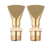 Common Adjustable Sector Nozzle Sprinkler Heads for Effective Garden Irrigation Pack of 2