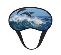 Common Bottlenose Dolphin, Full Eye Covers Light Blocking Eye Masks Blackout Sleep Eye Muffs