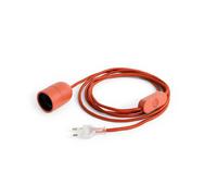 HAY Common Table lamp cord 2,4 m Rusty red