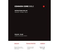 Common Core Bible: ASV - 6 - Plain - English - Transliterated - Hebrew