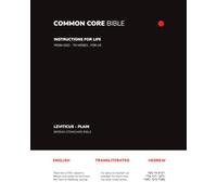 Common Core Bible: BSB - 3 - Plain - English - Transliterated - Hebrew