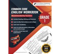 Common Core English Workbook: Grade 1 English
