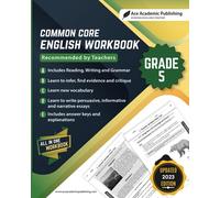 Common Core English Workbook: Grade 5 English