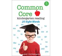 Common Core Kindergarten Reading - 25 Sight Words