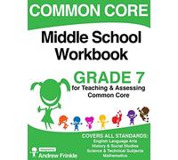 Common Core Middle School Workbook Grade 7: Volume 2 (K-8 Common Core Workbooks)