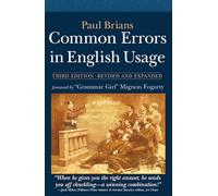Common Errors in English Usage