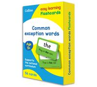 Common Exception Words Flashcards : Ideal for Home Learning