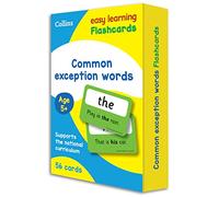 Common Exception Words Flashcards : Ideal for Home Learning