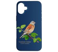 Common Linnet For Backyard Birders Song Birds Birding Case for iPhone 16 Plus