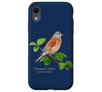 Common Linnet For Backyard Birders Song Birds Birding Case for iPhone XR