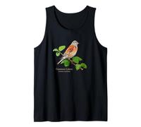 Common Linnet for Backyard Birders Song Birds Birding Tank Top