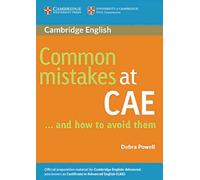 Common Mistakes at CAE / Book - advanced: ...and how to avoid them