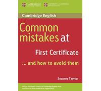 Common Mistakes at First Certificate… and How to Avoid Them