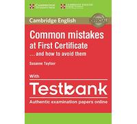 Common Mistakes at First Certificate… and How to Avoid Them Paperback with Testbank