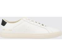 COMMON PROJECTS Achilles Low-Top Smooth Leather Sneakers with Printed Logo - Size: 42 - male