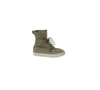 Common Projects Women's Preloved Tournament Shearling High-Top Sneakers in Grey Suede | Size: 4