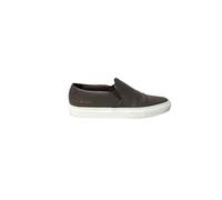 Common Projects Women's Preloved Tournament Slip-On Sneakers in Grey Leather | Size: 5