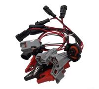 Common Rail Injector Tester Cable 7-Piece Set | 7-piece versatile set, covers for denso and for siemens, stable electrical for contact, plastic and copper build, accurate