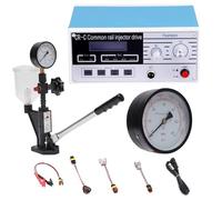 Common Rail Injector Tester Kit, Diesel Injector Tester 600 Bar 8000PSI CR-C Diesel, Multifunction Diesel Common Rail Injector Tester, with S60H Fuel Nozzle, for 6190/6200/6170 Diesel