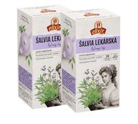 Common Sage Tea (Salvia Officinalis) Natural Herbal Tea (2 Packs, 40 Tea Bags, 80g)