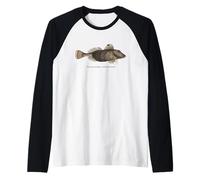 Common Sea Robin - Fish with fins Like Wings of a Bird Raglan Baseball Tee