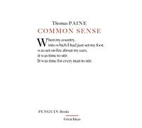 Common Sense by Thomas Paine (English) Paperback Book