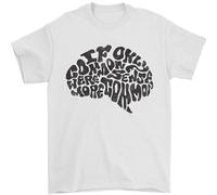 Common Sense Funny Sarcasm Brain Slogan Mens T-Shirt 100% Cotton White 2XL
