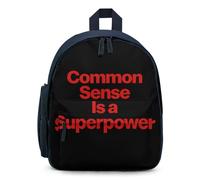 Common Sense Is A Superpower Simple Backpacks Casual Daypacks Lightweight Rucksack for Camping Hiking Travel