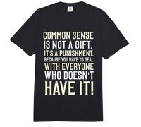 Common Sense is Nor a Gift Comfort Colors Adult Heavyweight T-Shirt