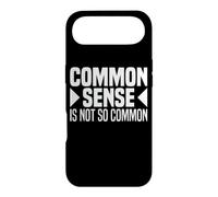 Common Sense Is Not So Common Sense Is So Rare Graphic Funny Case for iPhone Air