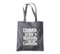 Common Sense Not So Common Tote Shopping Bag 10 Litres Capacity 42 x 38cm