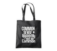 Common Sense Not So Common Tote Shopping Bag 10 Litres Capacity 42 x 38cm