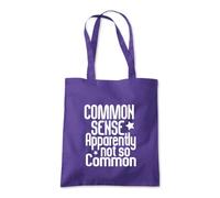 Common Sense Not So Common Tote Shopping Bag 10 Litres Capacity 42 x 38cm