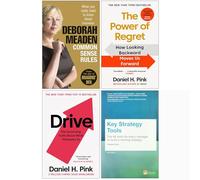 Common Sense Rules, The Power of Regret, Drive & Key Strategy Tools Collection 4 Books Set