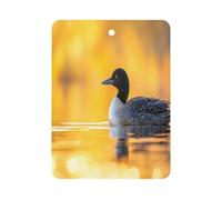 Common Sunset Car Aromatherapy Tablets Air Freshener Hanging Scented Cards for Rooms Bathrooms Wardrobe Square