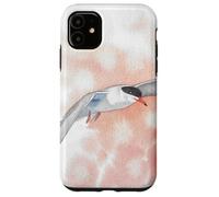 Common Tern Watercolor Illustration Case for iPhone 11