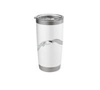 Common Tern Watercolor Illustration Stainless Steel Insulated Tumbler