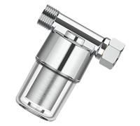 Common Travelers Water Filter for Clean Shower and Washing Metal Housing Standard Fit Simple Installation Without Tools Rust Removal Motorhomes Water Filter