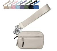 Commonlyto Wallet, The Wallet 2nd Gen, Three Zipper Pockets and a Clear Space Pockets Space, with Plenty of Storage Space, Waterproof Nylon Material, for Daily Travel and Shopping (B)