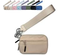Commonlyto Wallet, The Wallet 2nd Gen, Three Zipper Pockets and a Clear Space Pockets Space, with Plenty of Storage Space, Waterproof Nylon Material, for Daily Travel and Shopping (A)