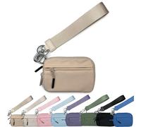 Commonlyto Wallet, The Wallet 2nd Gen - with Plenty of Storage Space, Three Zipper Pockets and a Clear Space Pockets Space (Camel)