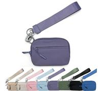 Commonlyto Wallet, The Wallet 2nd Gen - with Plenty of Storage Space, Three Zipper Pockets and a Clear Space Pockets Space (Purple)