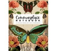 Commonplace Notebook: A Reading Log Book: With A Colour Coded Dot Grid Framework