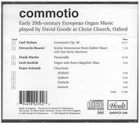 Commotio: Early 20th-Century European Organ Music