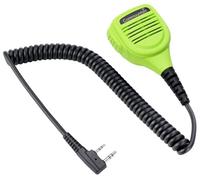 commountain 2-Pin Speaker Mic for Baofeng Walkie Talkies Radios