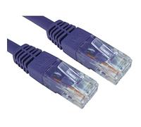 Comms2Go Cat6 RJ45 Ethernet Cable, Gigabit LAN Network High-Speed Patch Cord 1Gbps for internet, PC, Raspberry Pi 4, Game Consoles, PS3, PS4, Switch, Modem, Smart TV, Patch Panel (1.5 Metre, Purple)