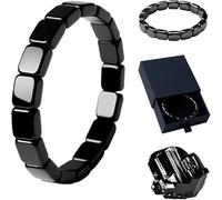 CommSin 2025 New Hematite Bracelet Men, Minimalist Style Hematite Bracelet, Naturally Support T-Levels, Restore Confidence, Nhance Mental Clarity & Focus, One Size, no gemstone