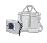 CommSin Waterproof MOLLE Dry Bag Compatible YETI Cooler Bag and Tacktical Backpack, 3L Capacity Roll Top Dry Storage Bags with a Shoulder Strap, YETI Hopper Flip & Cooler Pouch Accessories.
